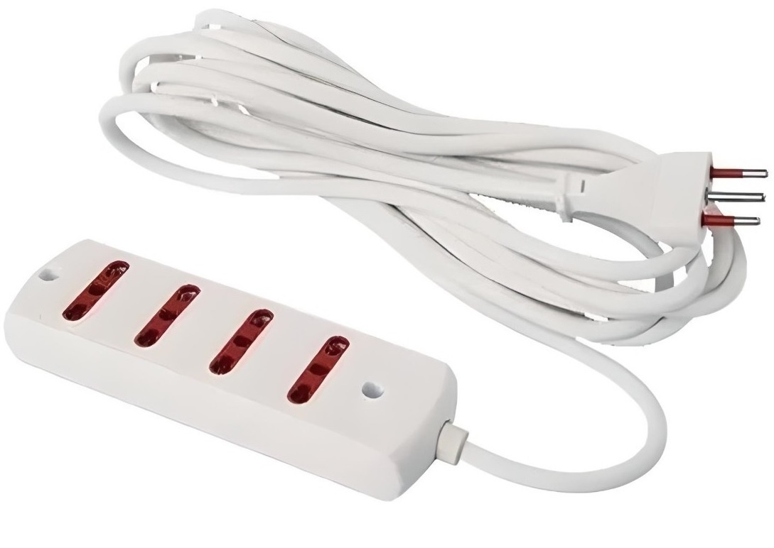 Alargue 3 metros 4xbipaso a ficha 3L Conatel