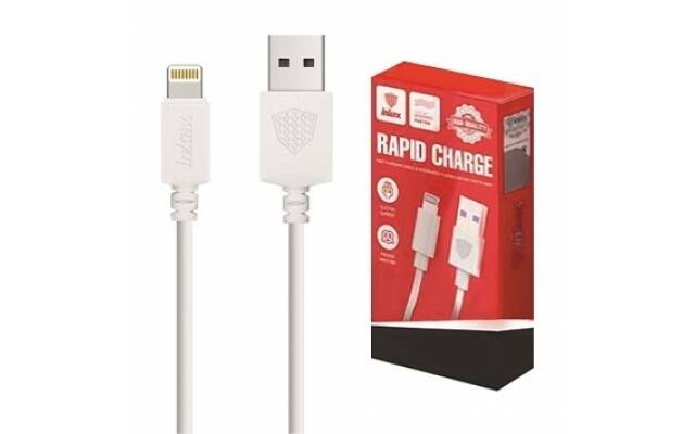 Cable Inkax 1 metro USB-A a Lightning carga rapida