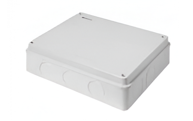Caja Conatel estanca rectancular lisa 255x200x80 mm