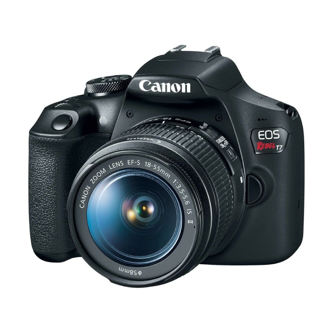 Camara Canon EOS 2000D lente 18-55mm