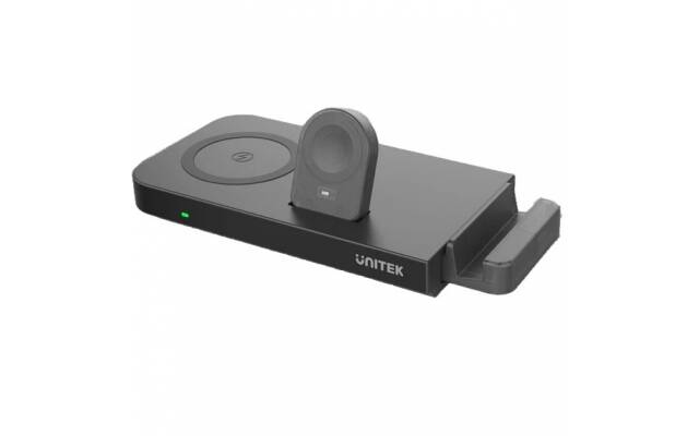 Cargador Inalámbrico Unitek 5 en 1 de escritorio