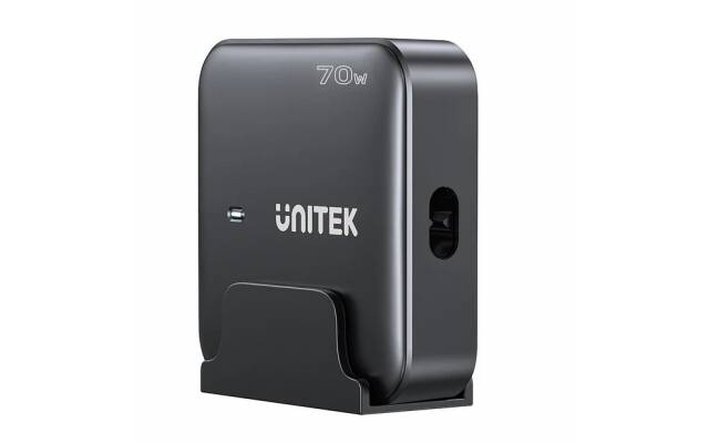Cargador GaN Unitek de escritorio 70w