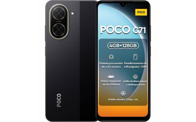 Xiaomi Poco C71 4GB 128GB negro