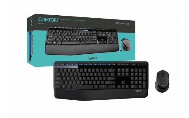Combo Logitech MK345 teclado y mouse inalámbricos