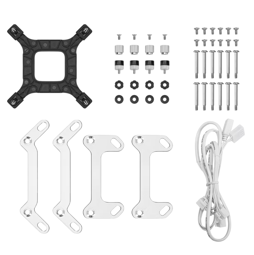 Cooler Liquido DeepCool LM360 Pantalla LCD ARGB Blanco