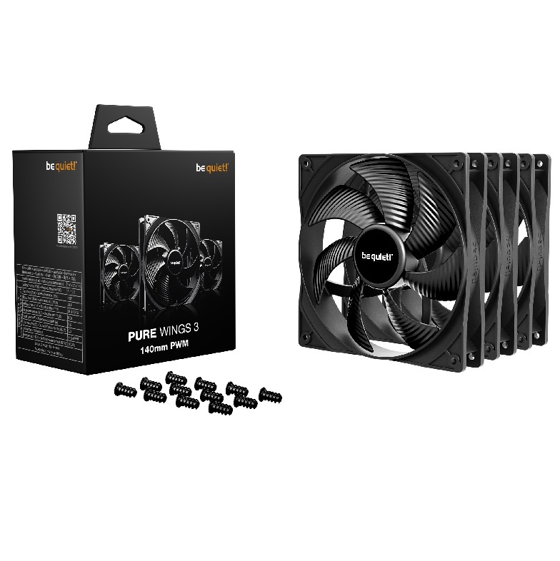 Fan be quiet! Pure Wings 3 140mm PWM HS x 3