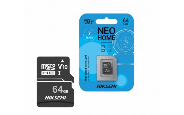 Memoria Micro SD Hiksemi 64GB video vigilancia
