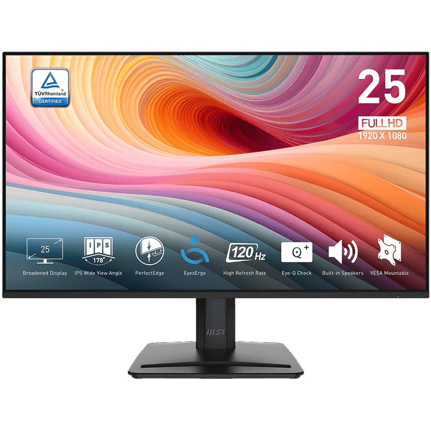 Monitor Gamer MSI IPS 25" FHD 120Hz 1ms
