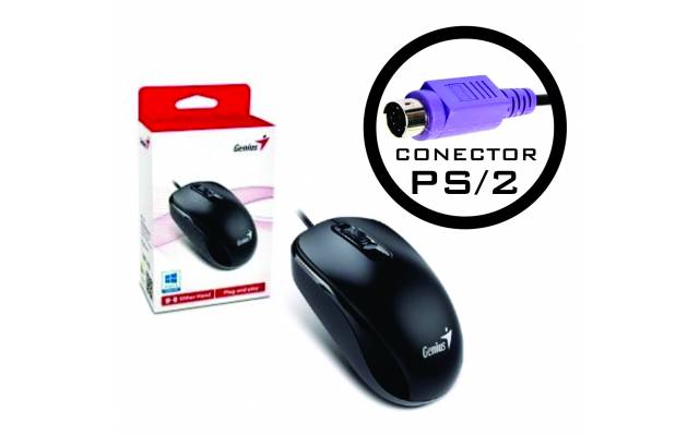 Mouse Genius DX-110 PS2 negro