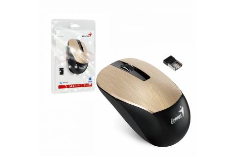 Mouse Genius NX-7015 inalámbrico dorado