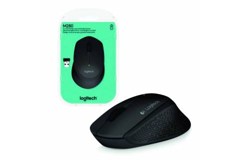 Mouse Logitech M280 inalámbrico negro