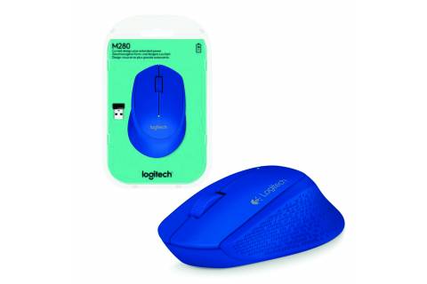 Mouse Logitech M280 inalámbrico azul