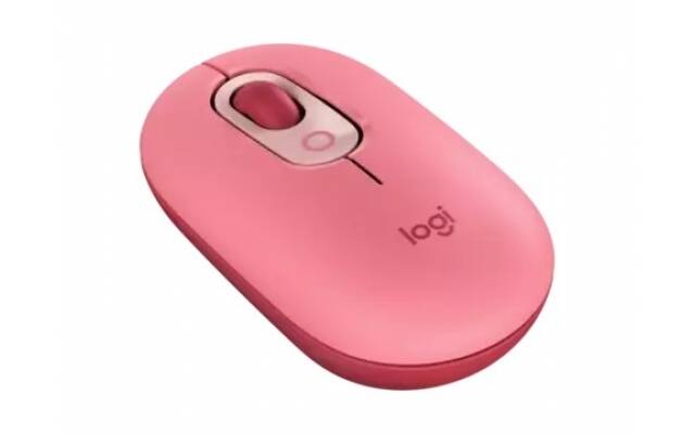 Mouse Logitech POP inalámbrico bluetooth rosa