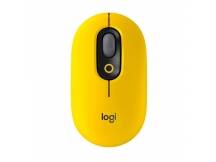 Mouse Logitech POP inalámbrico bluetooth amarillo
