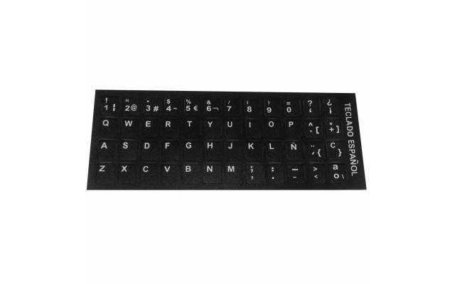Sticker teclado español adhesivo